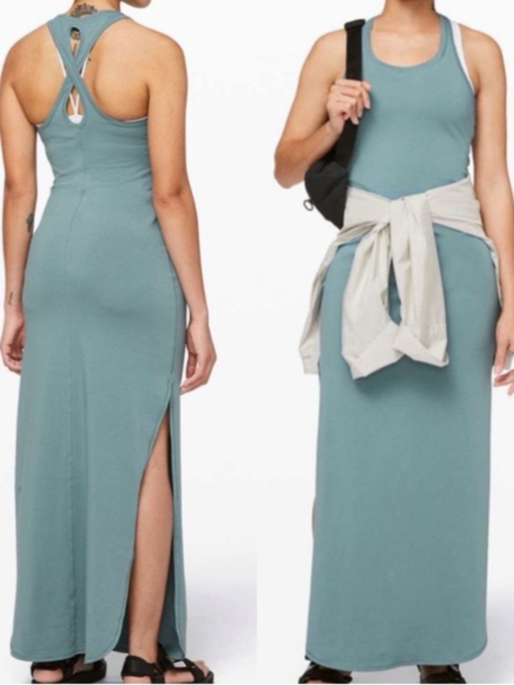 Lululemon Restore and Revitalized Dress Green Size 4